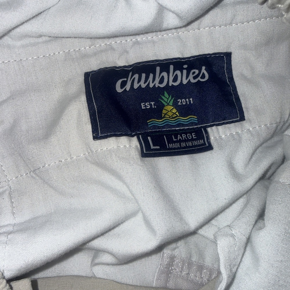 Chubbies Everywear Performance Shorts 6" Inseam Khaki Stretchy Beach Mens Large - Picture 5 of 13